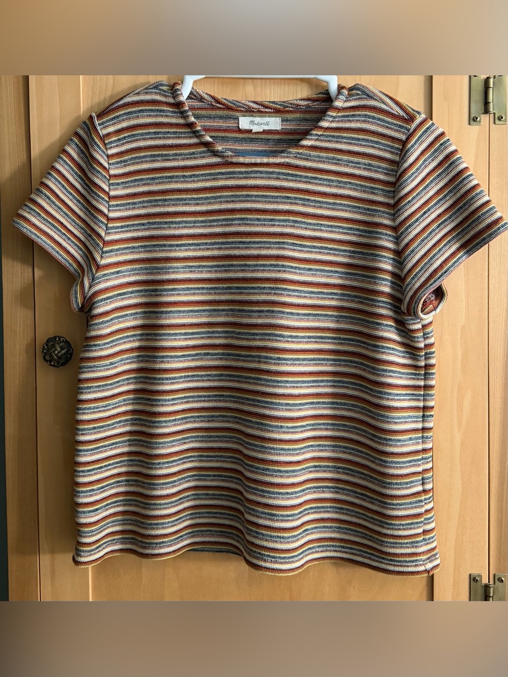 Madewell Jacquard Stripe Tee